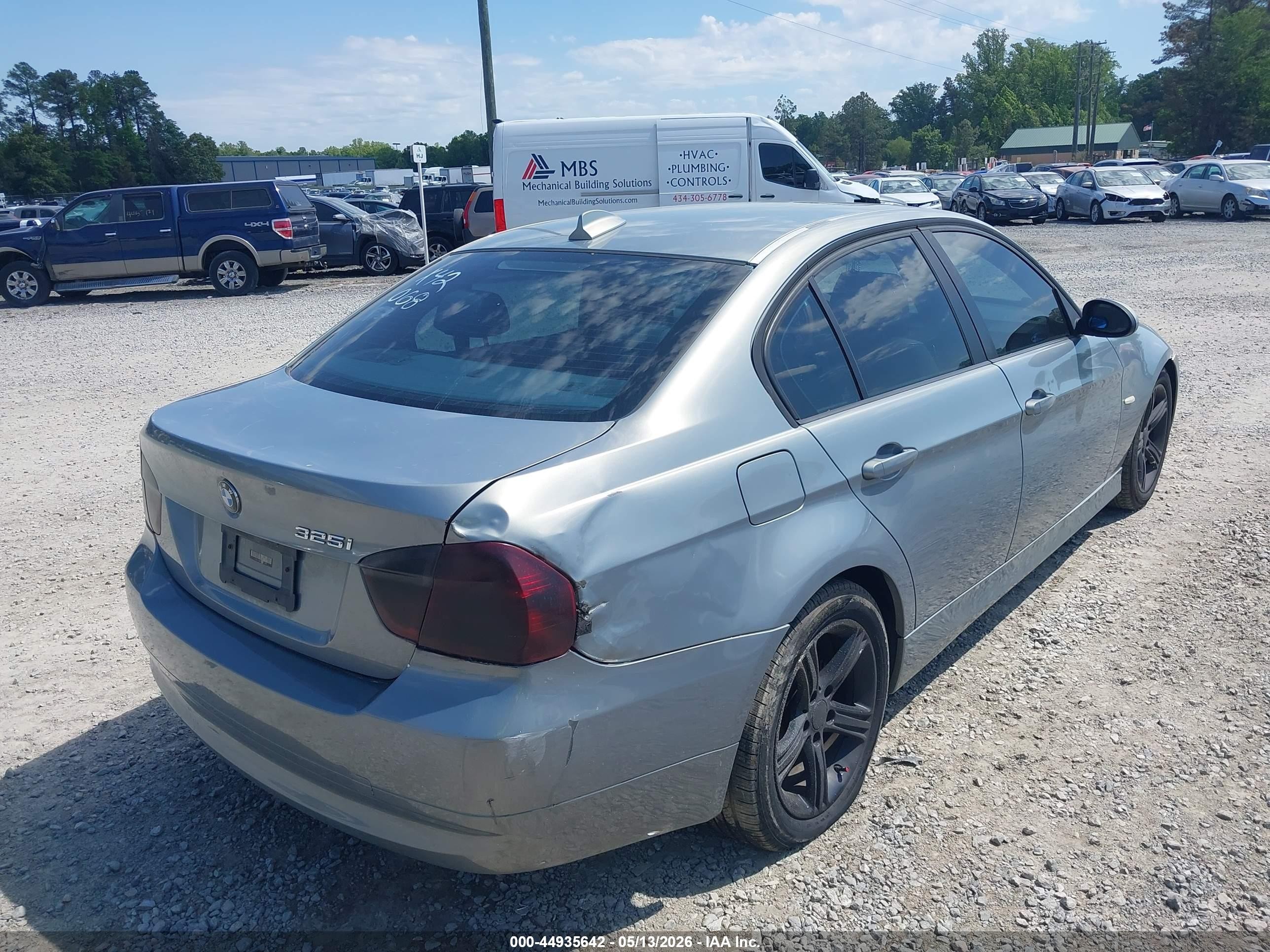 2006 Bmw 325i   Gray vin: WBAVB13566KX42068
