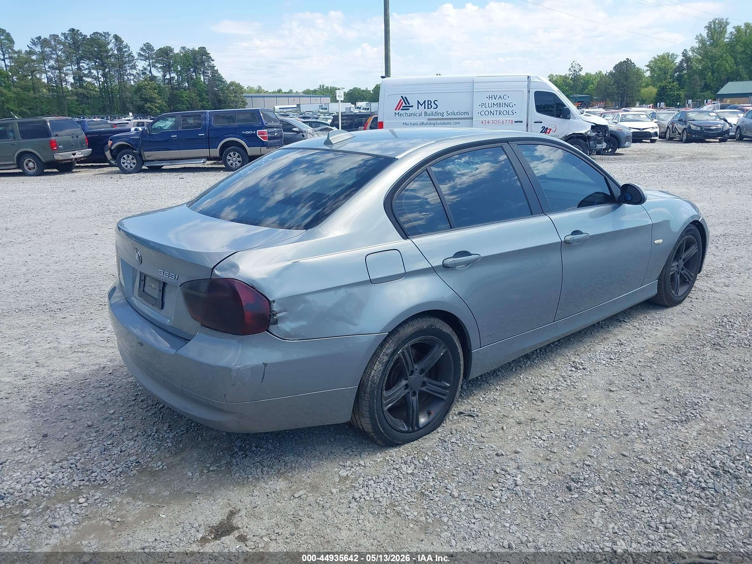 2006 Bmw 325i   Gray vin: WBAVB13566KX42068
