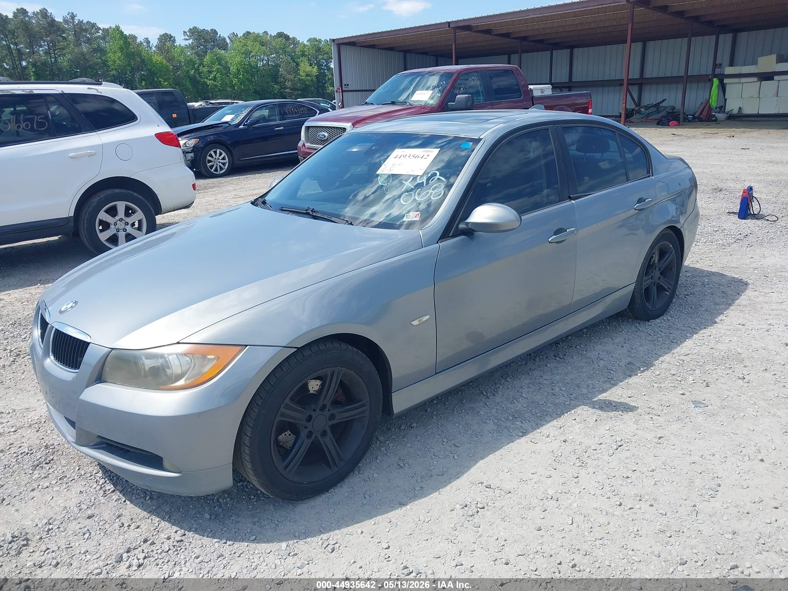 2006 Bmw 325i   Gray vin: WBAVB13566KX42068