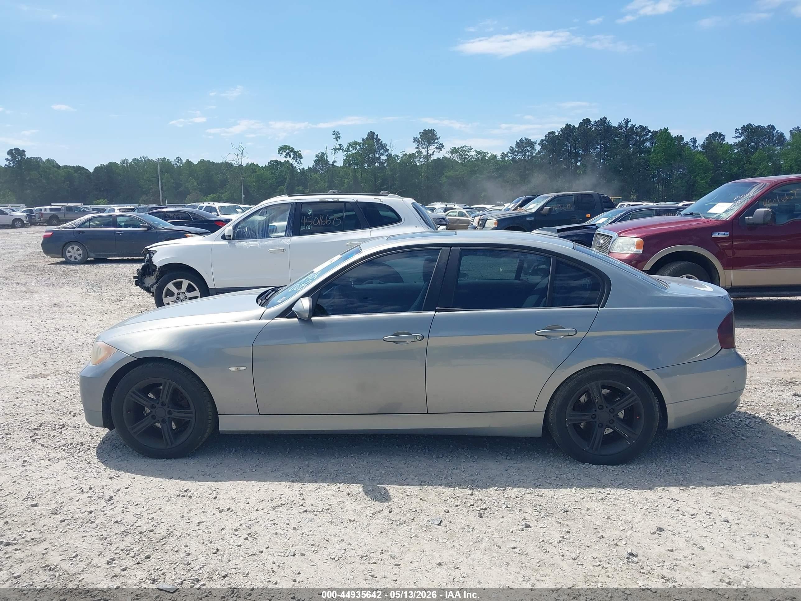 2006 Bmw 325i   Gray vin: WBAVB13566KX42068