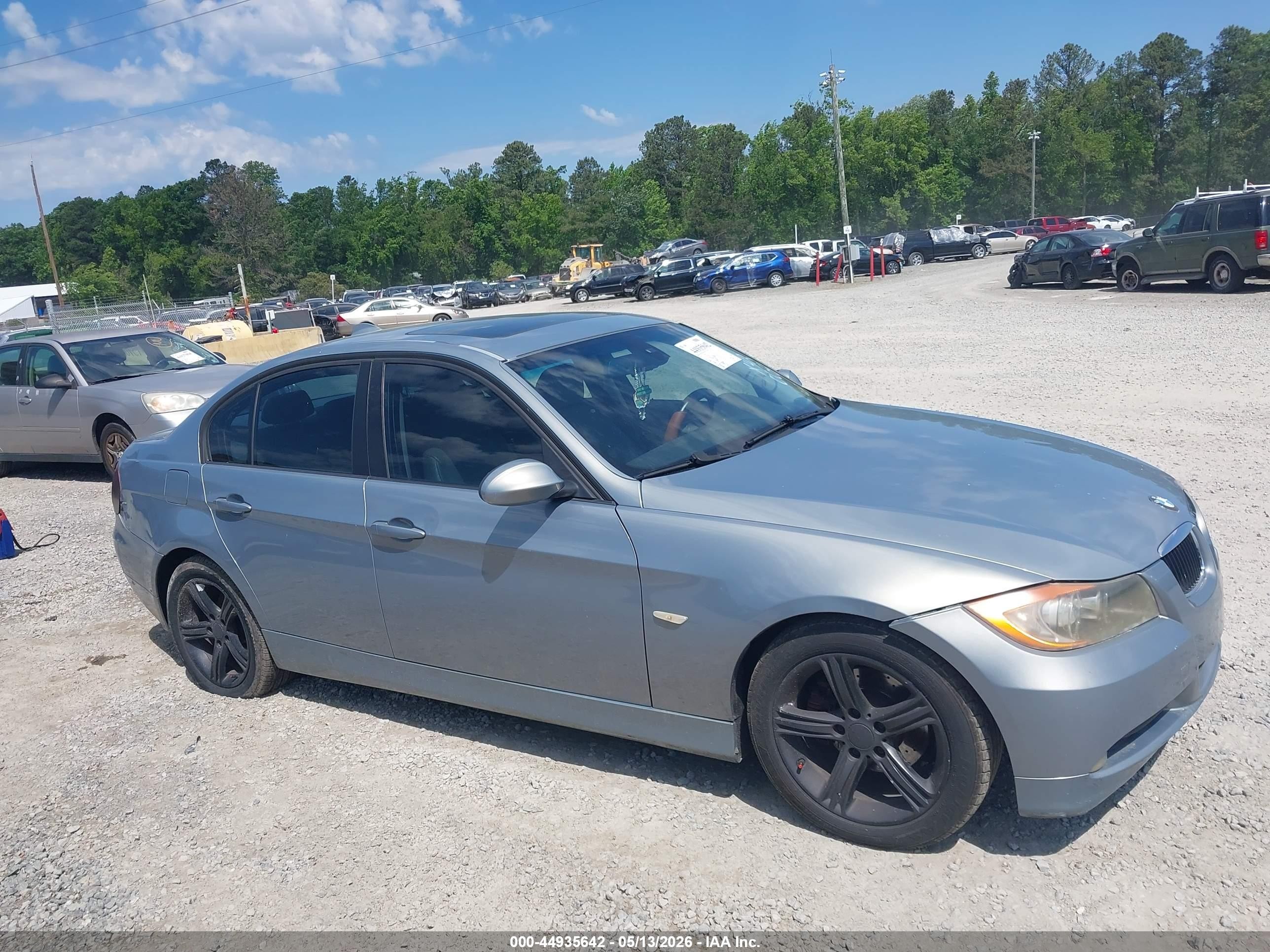 2006 Bmw 325i   Gray vin: WBAVB13566KX42068