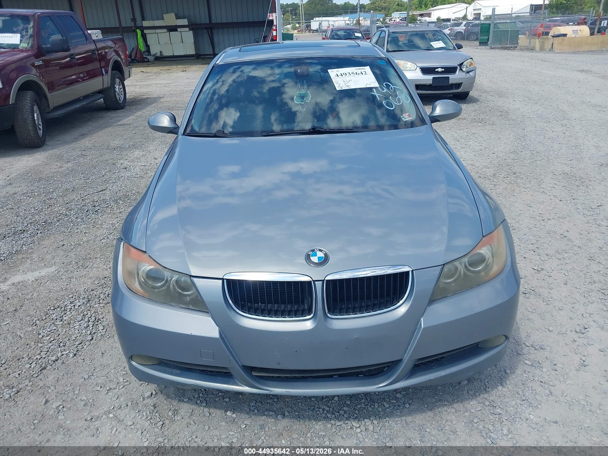 2006 Bmw 325i   Gray vin: WBAVB13566KX42068