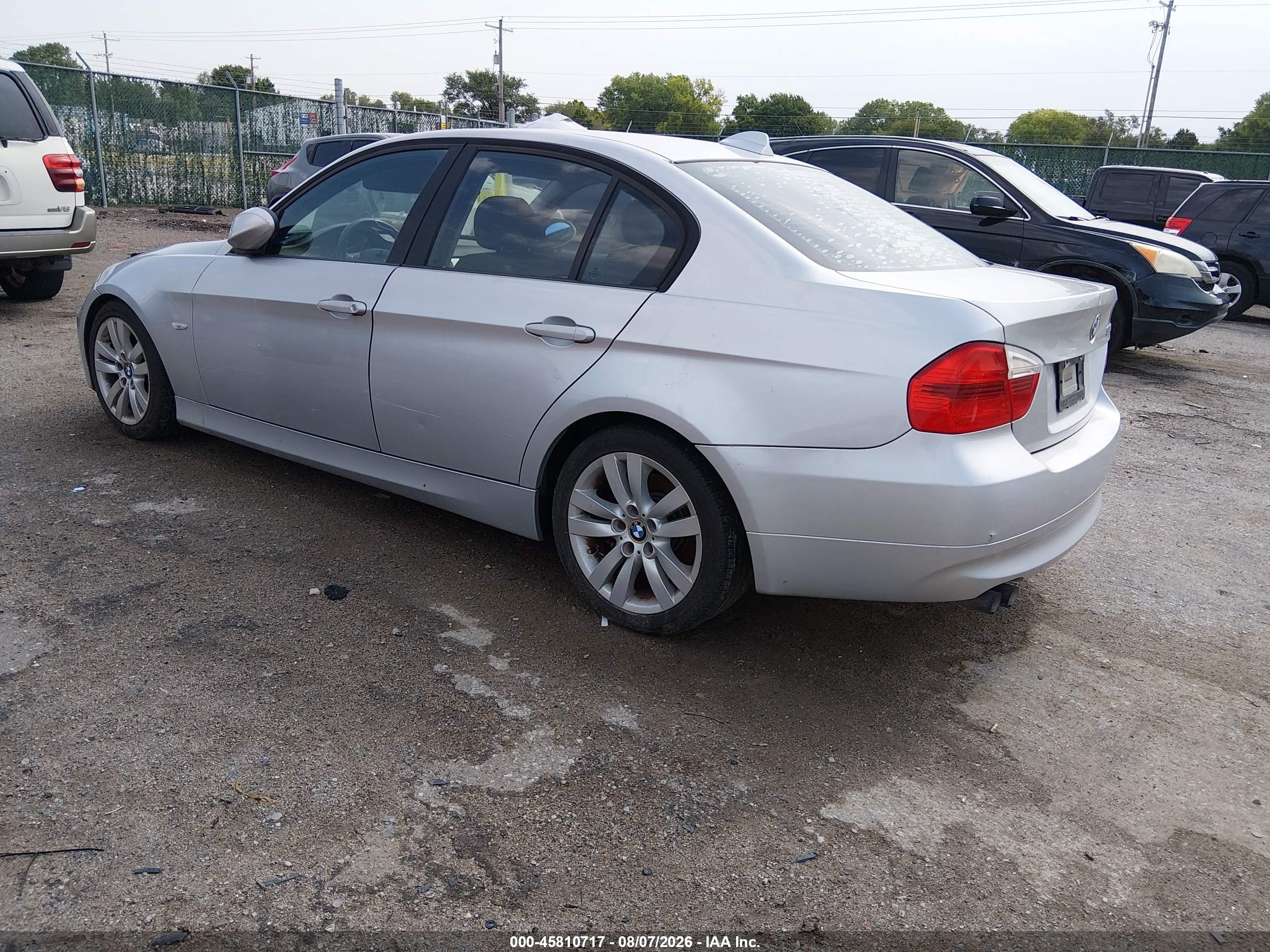 2006 Bmw 325i   Silver vin: WBAVB13566KX47898