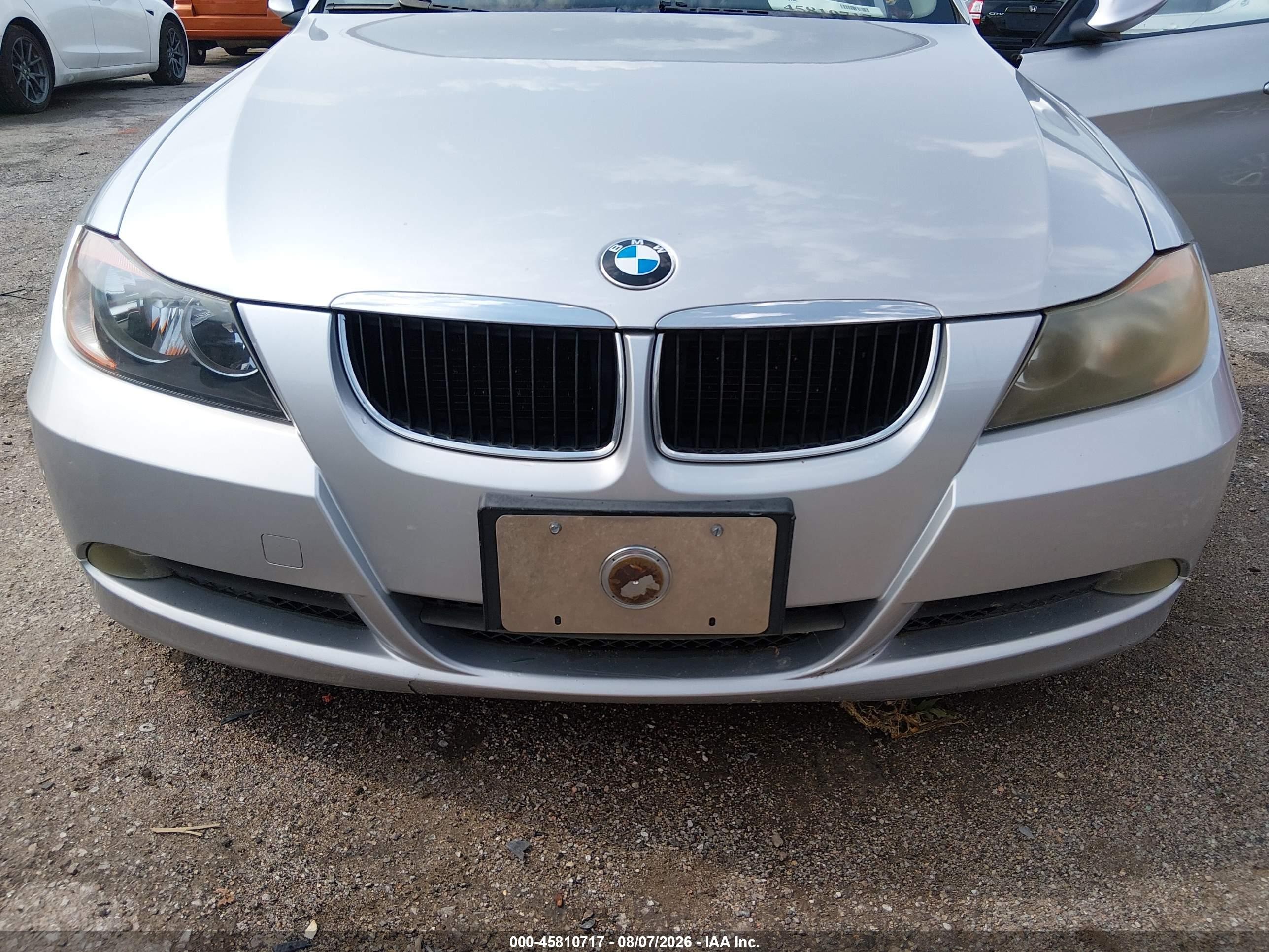 2006 Bmw 325i   Silver vin: WBAVB13566KX47898