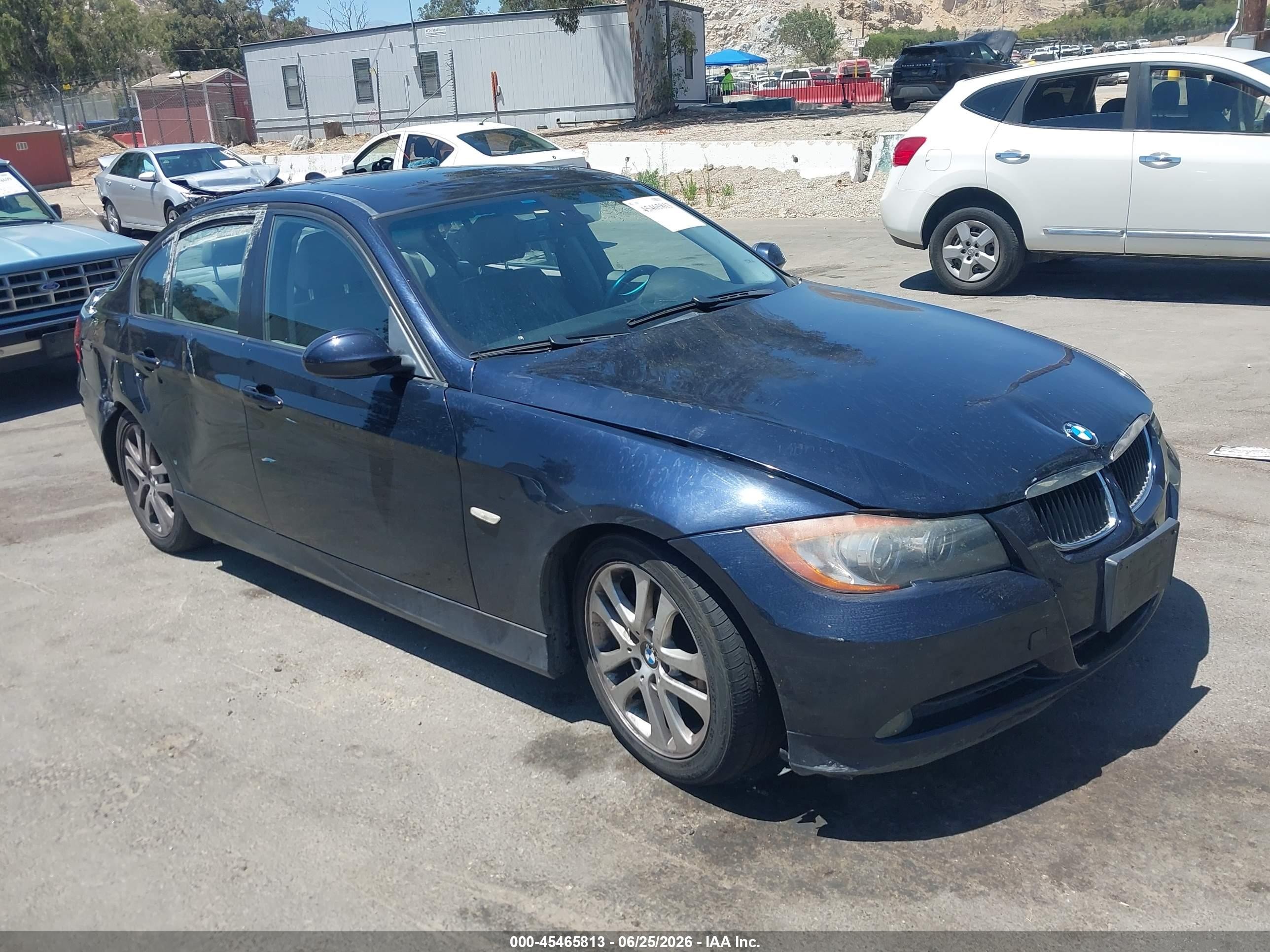 2006 Bmw 325i   Blue vin: WBAVB13566KX48677