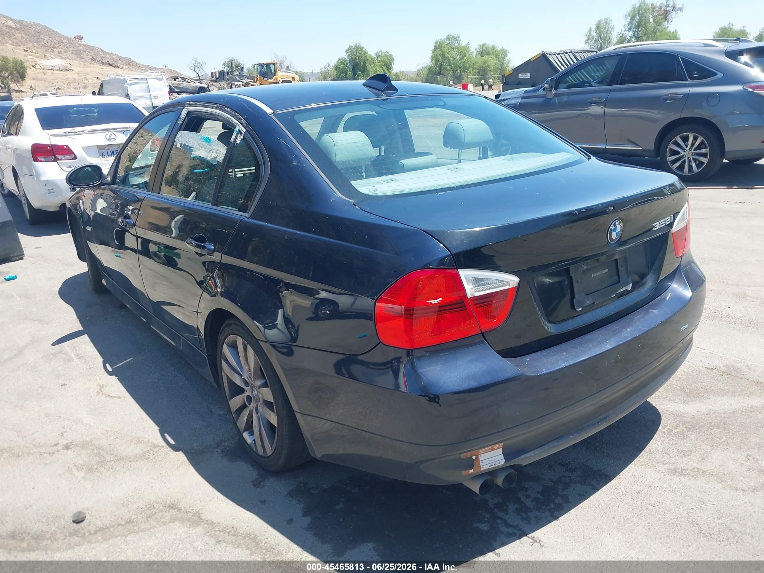 2006 Bmw 325i   Blue vin: WBAVB13566KX48677