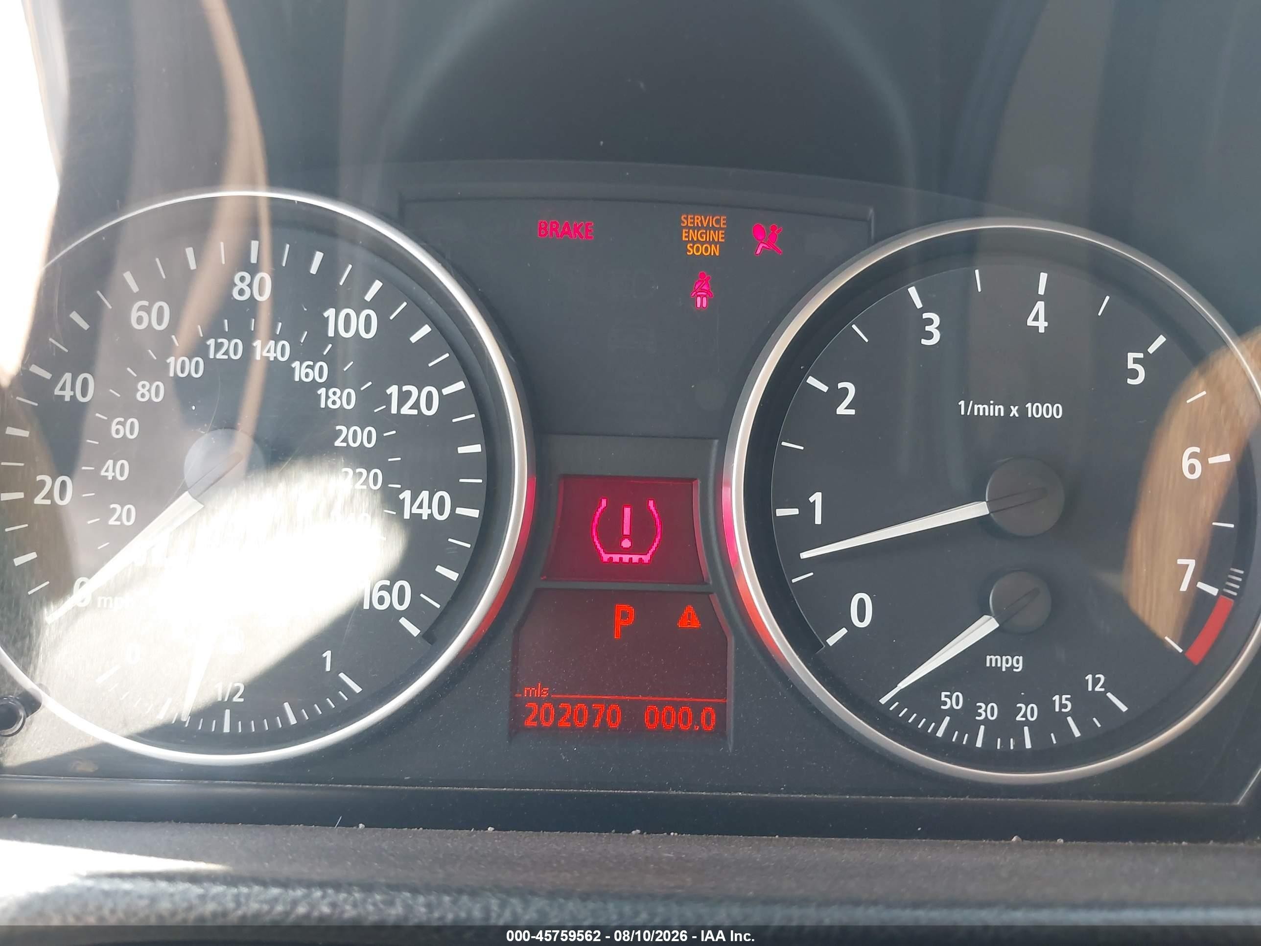 2006 Bmw 325i   Белый vin: WBAVB13566KX49120