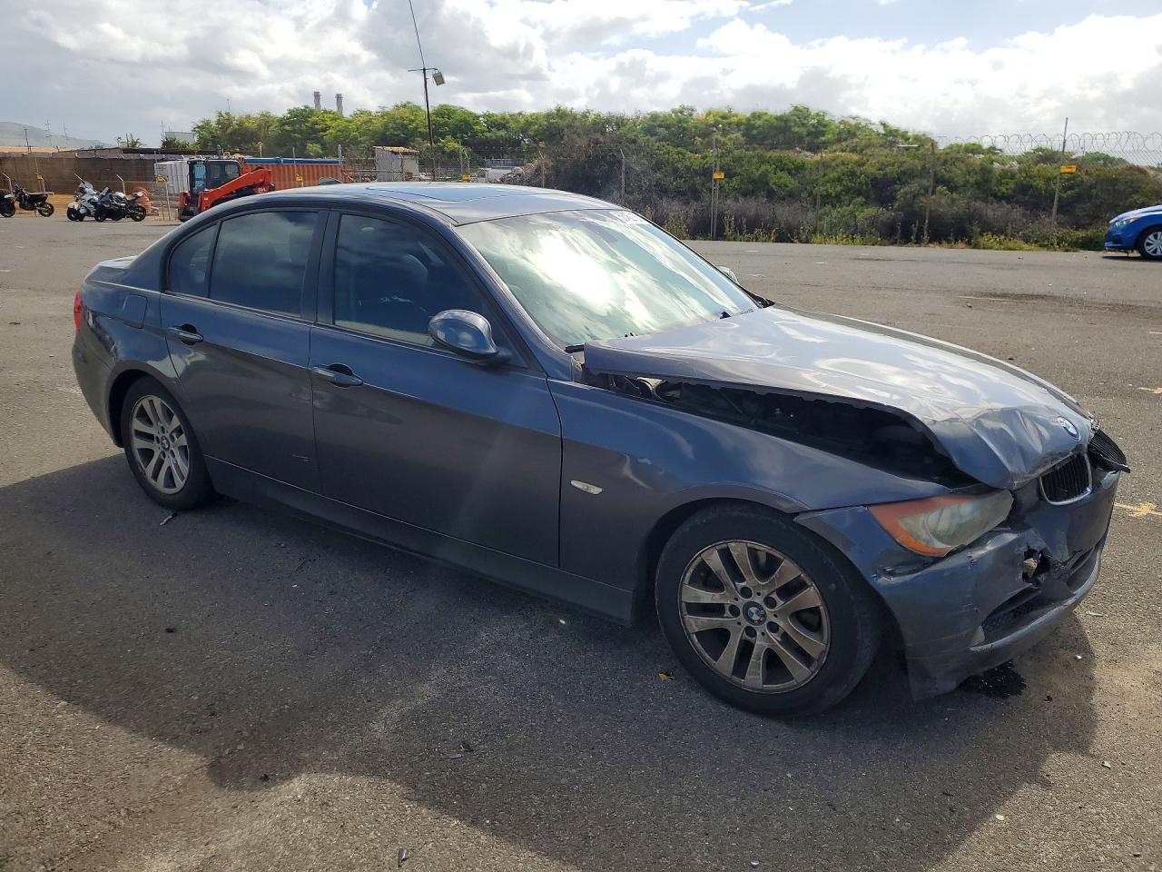 2006 Bmw 325 I Gray vin: WBAVB13566KX65575