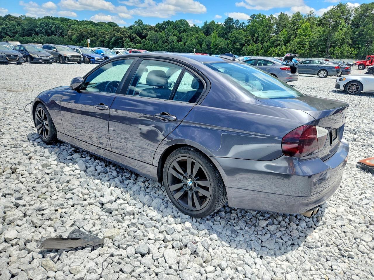 2006 Bmw 325 I Gray vin: WBAVB13576KX66296
