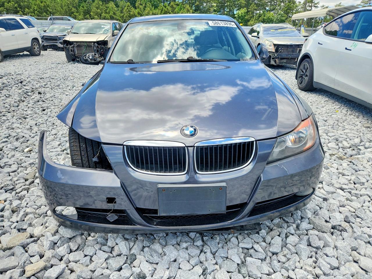 2006 Bmw 325 I Gray vin: WBAVB13576KX66296