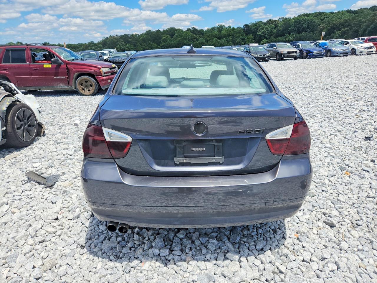 2006 Bmw 325 I Gray vin: WBAVB13576KX66296