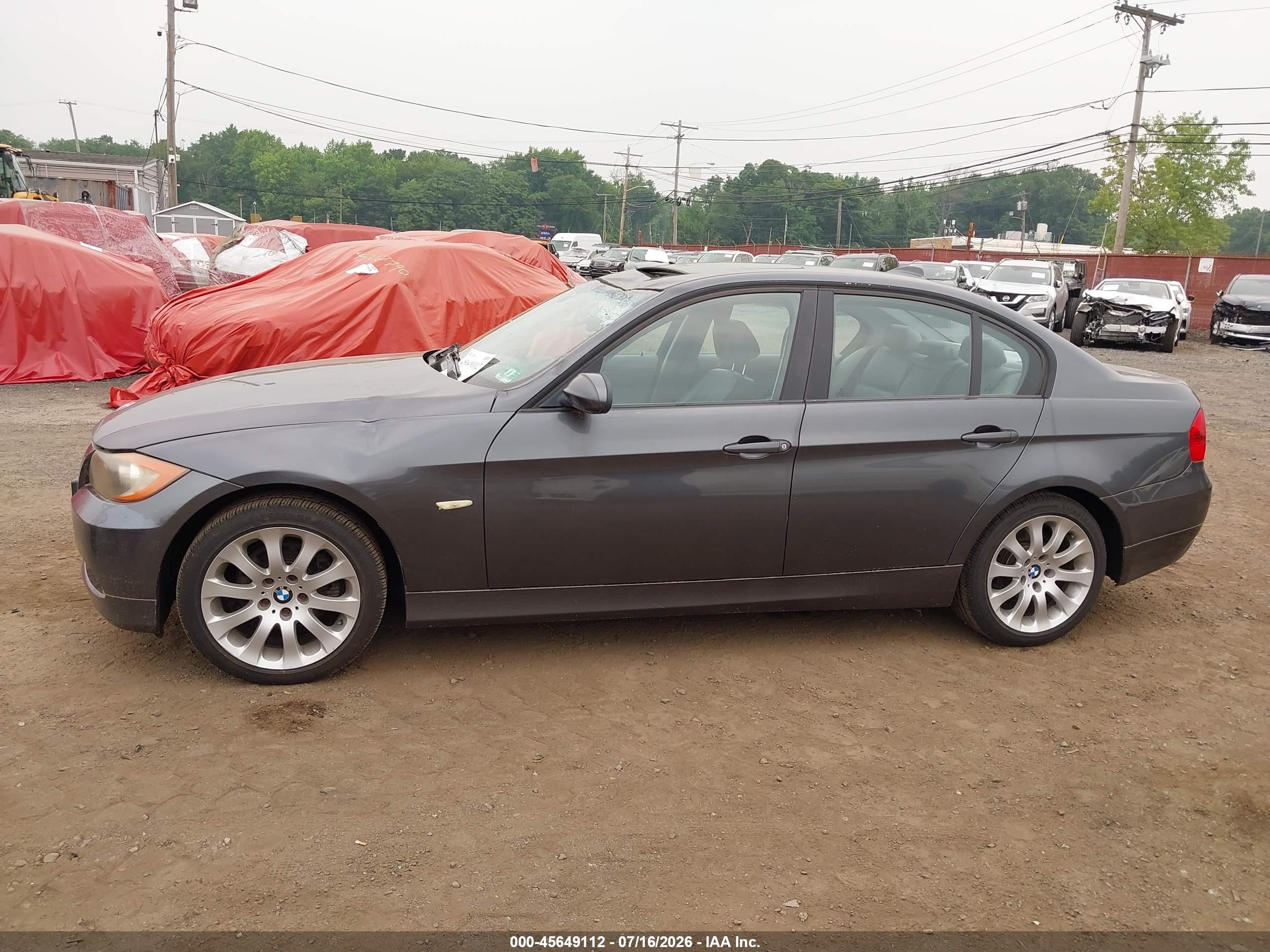 2006 Bmw 325i   Gray vin: WBAVB13576PT21401