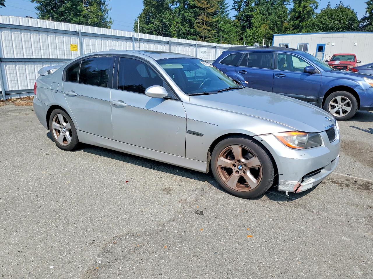 2006 Bmw 325 I Silver vin: WBAVB13576PT23939