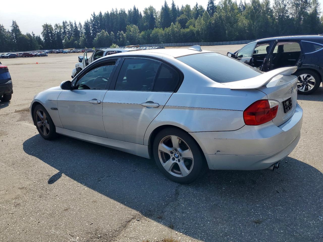2006 Bmw 325 I Silver vin: WBAVB13576PT23939