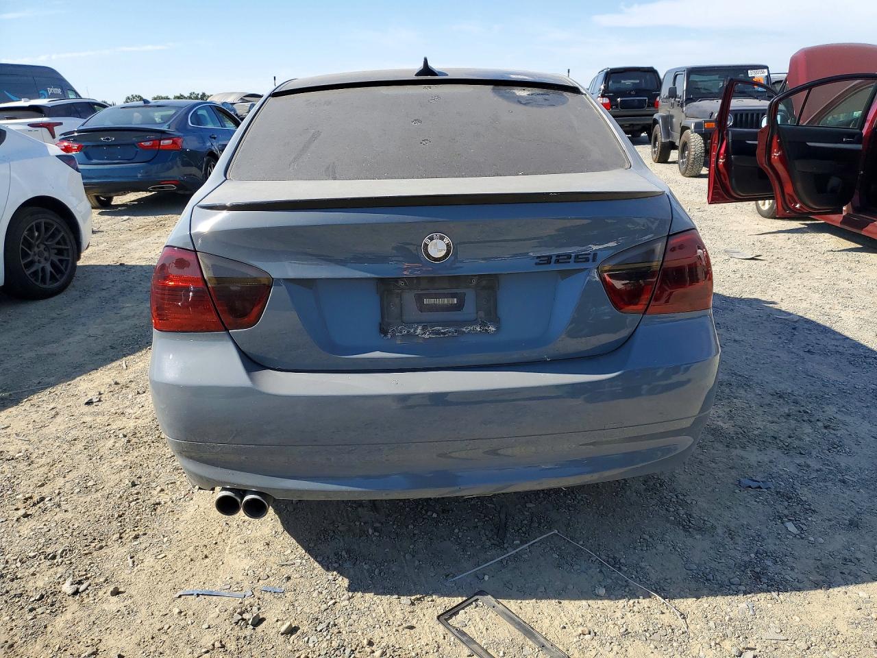 2006 Bmw 325 I Gray vin: WBAVB13586PT01898