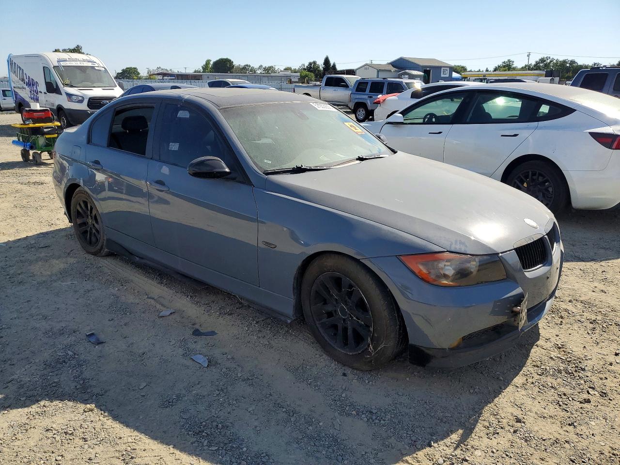 2006 Bmw 325 I Gray vin: WBAVB13586PT01898