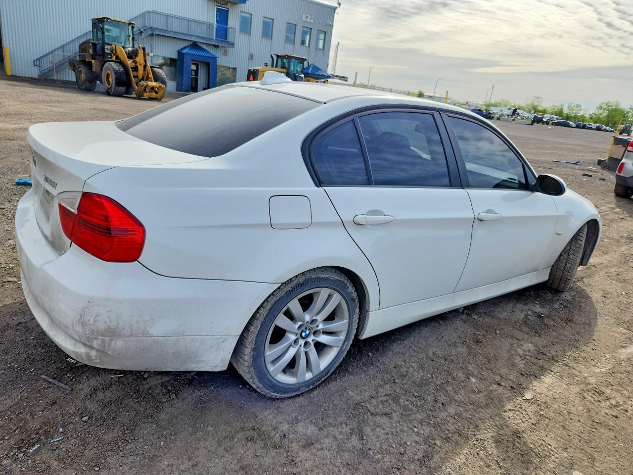 2006 Bmw 325 I White vin: WBAVB13586PT08740