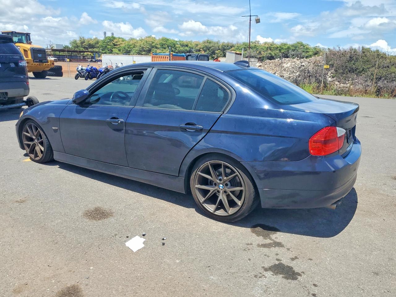 2006 Bmw 325 I Blue vin: WBAVB13596KX34062