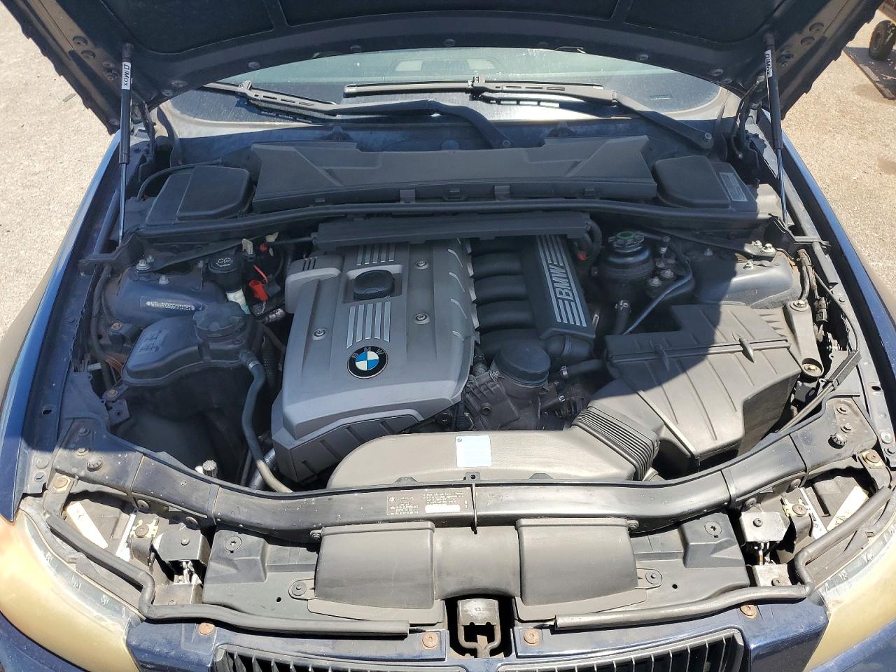 2006 Bmw 325 I Blue vin: WBAVB13596KX34062