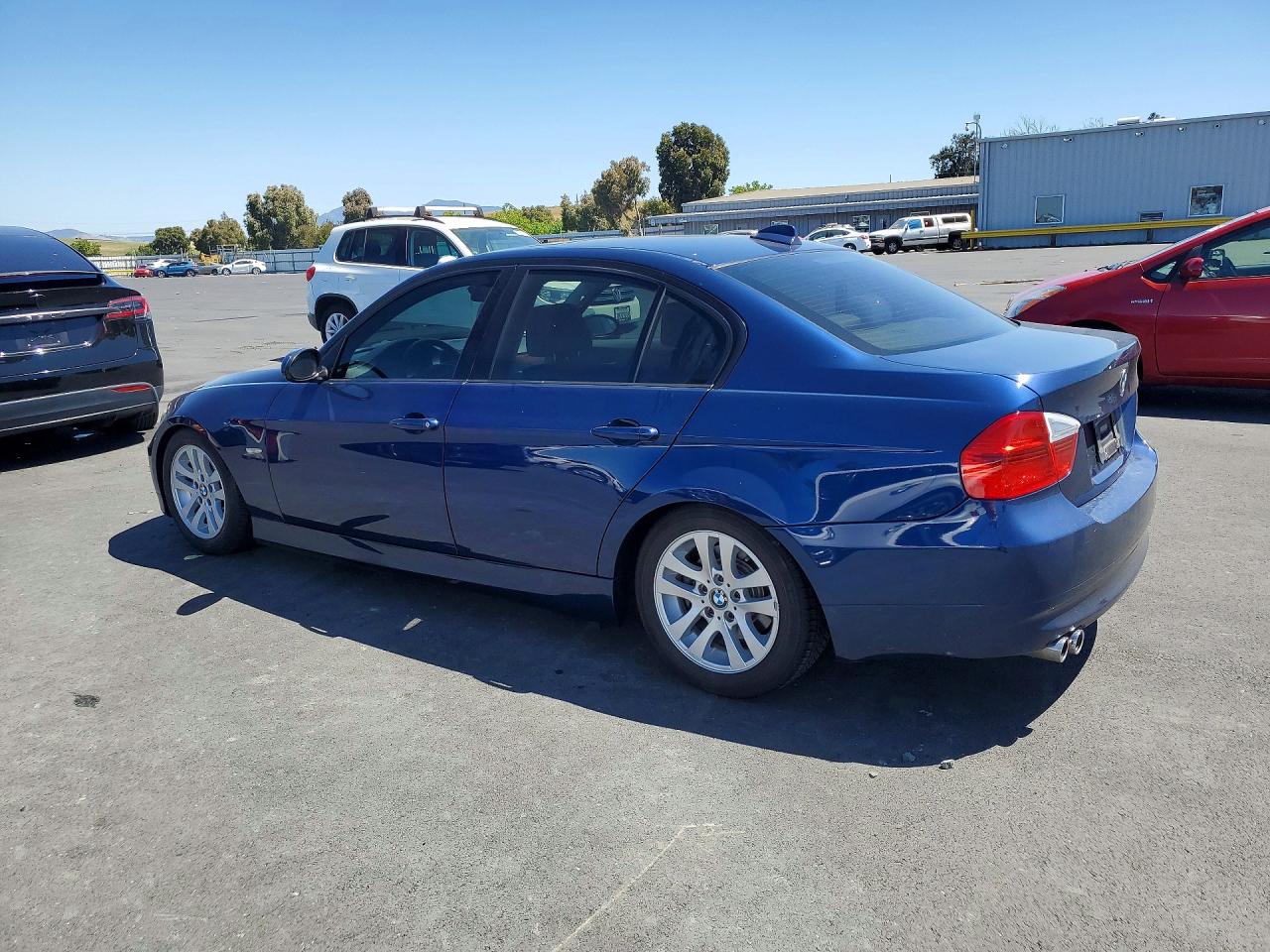 2006 Bmw 325 I Blue vin: WBAVB13596KX68955