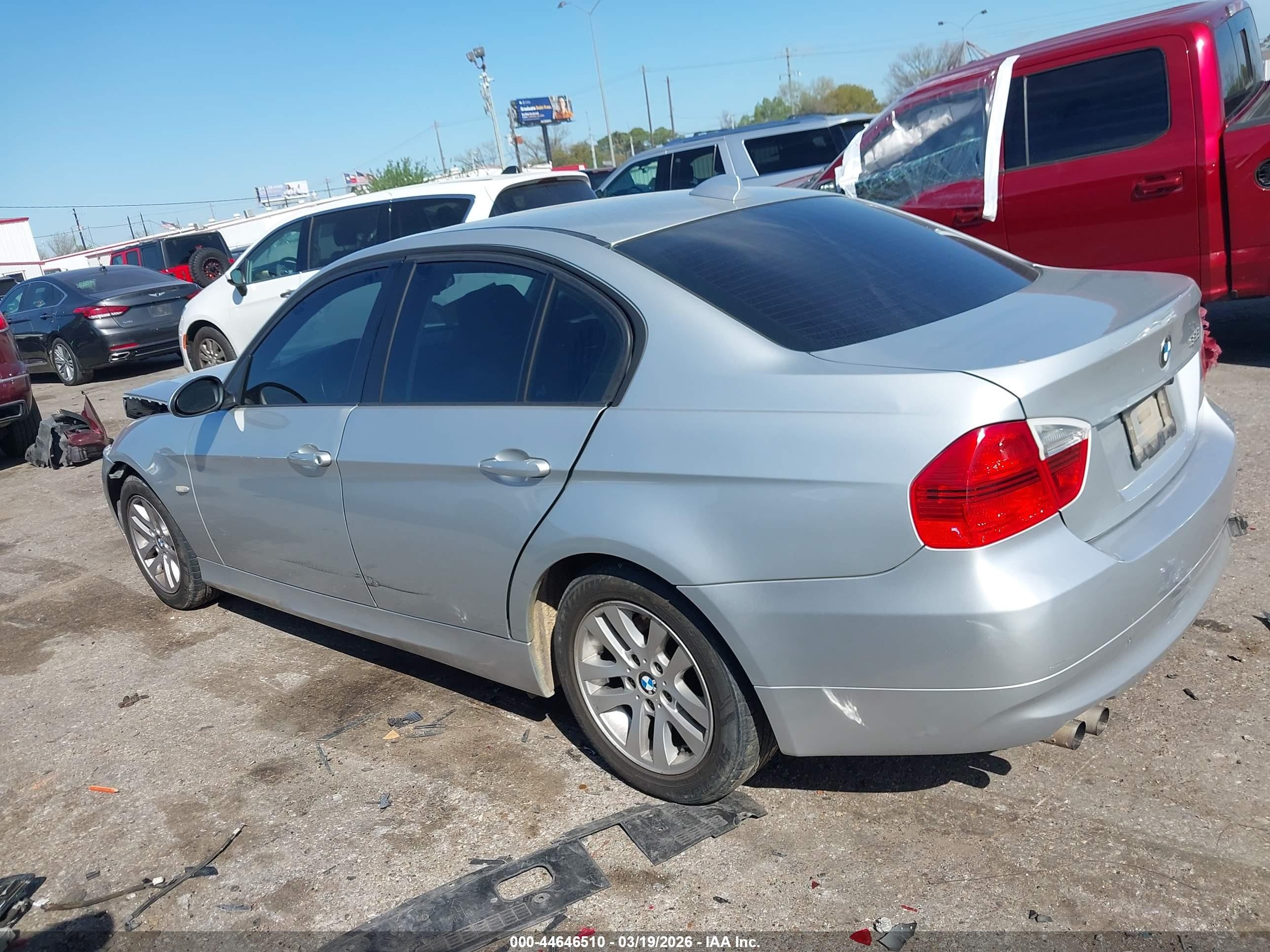 2006 Bmw 325i   Silver vin: WBAVB13596PT21609