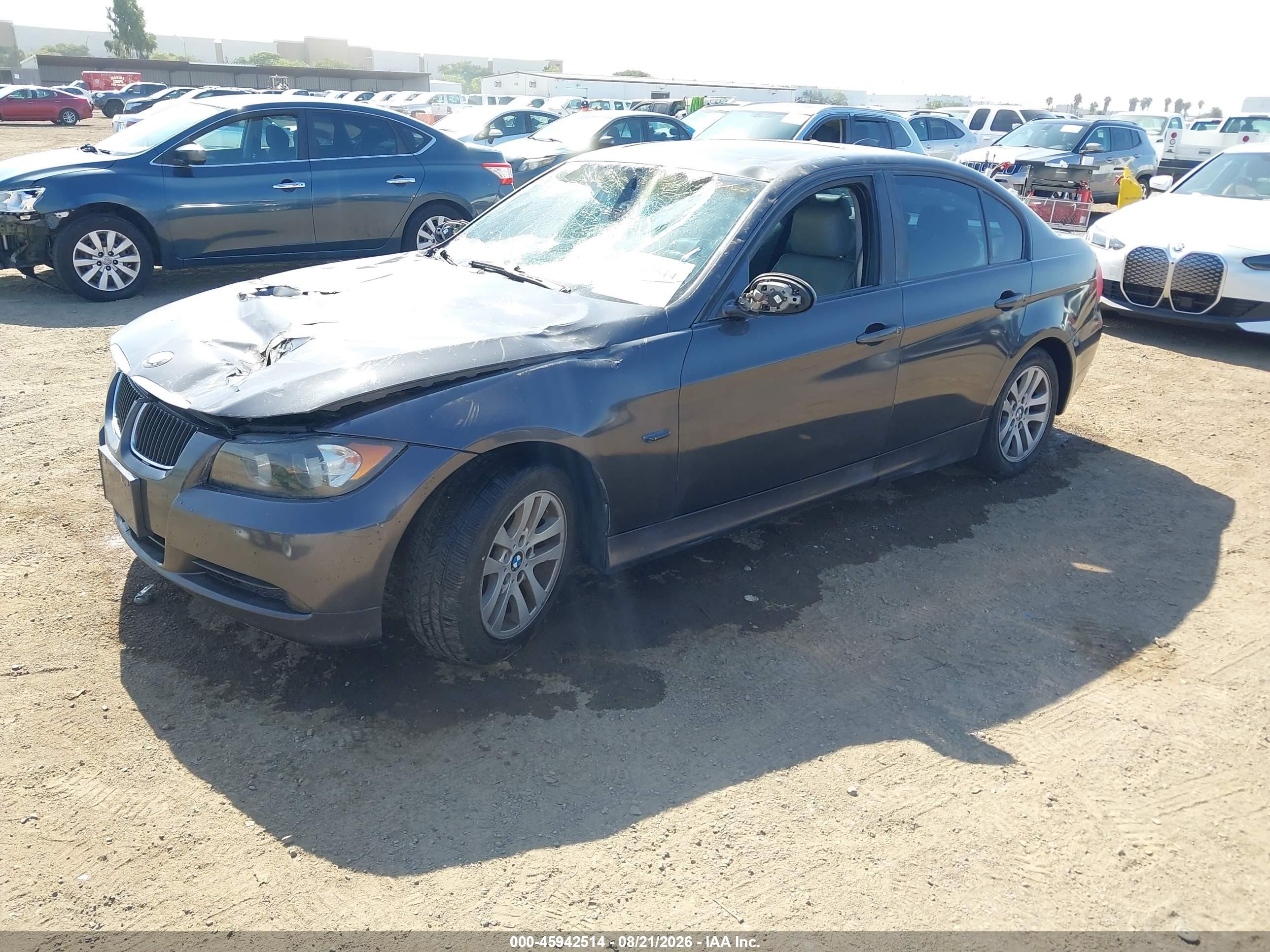 2006 Bmw 325i   Black vin: WBAVB13596PT22114