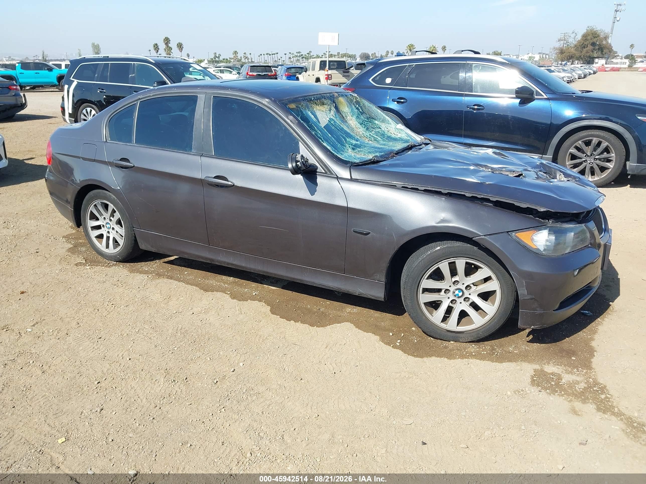 2006 Bmw 325i   Black vin: WBAVB13596PT22114