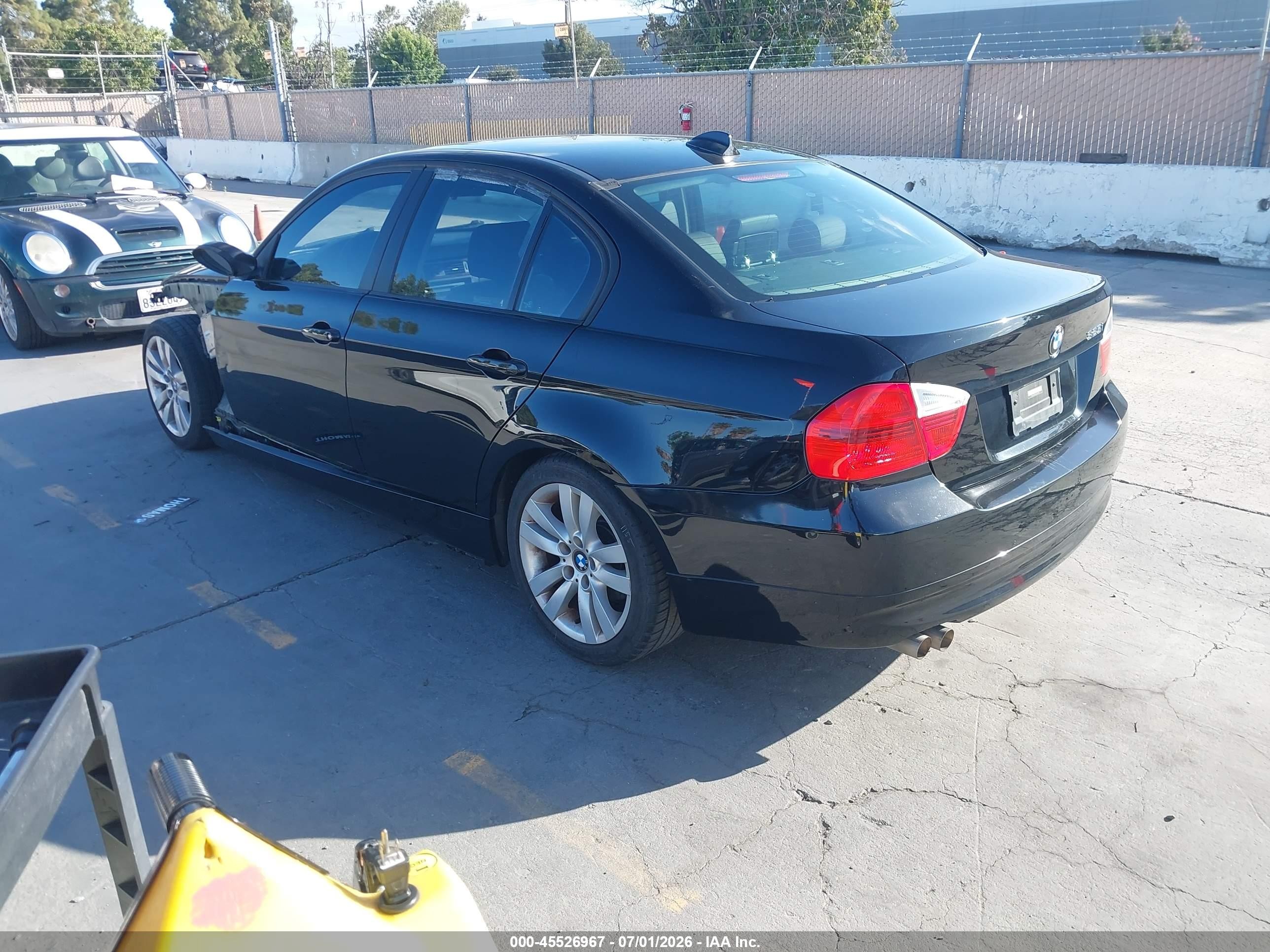 2006 Bmw 325i   Black vin: WBAVB135X6KX38590