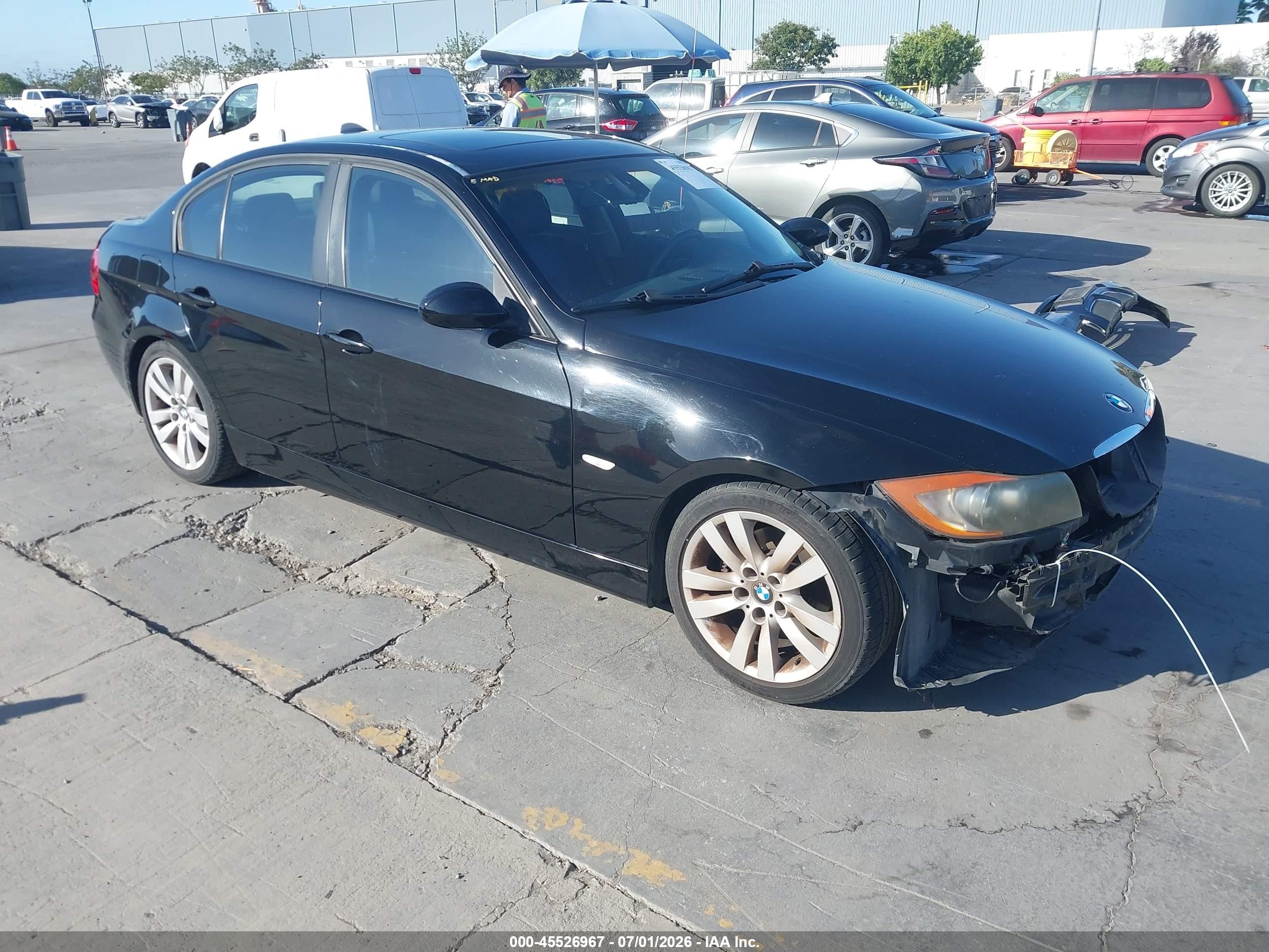 2006 Bmw 325i   Black vin: WBAVB135X6KX38590