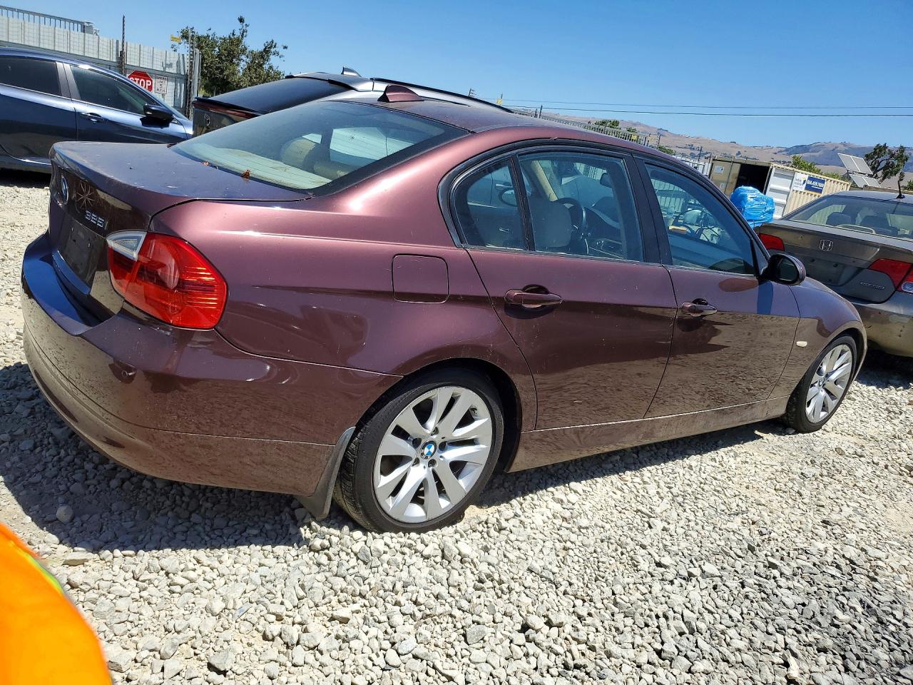 2006 Bmw 325 I Burgundy vin: WBAVB135X6KX51792