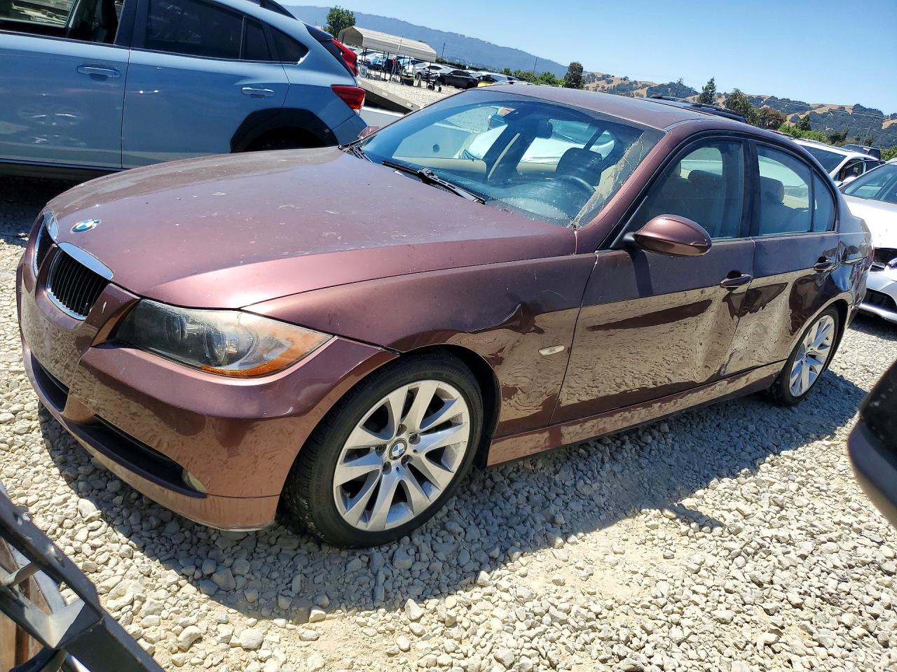 2006 Bmw 325 I Burgundy vin: WBAVB135X6KX51792