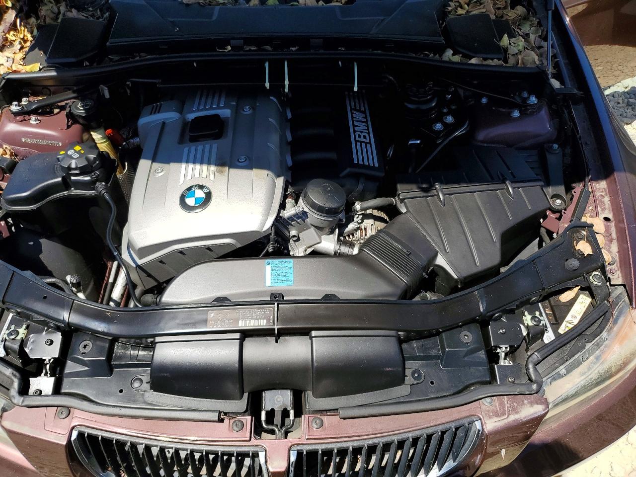 2006 Bmw 325 I Burgundy vin: WBAVB135X6KX51792