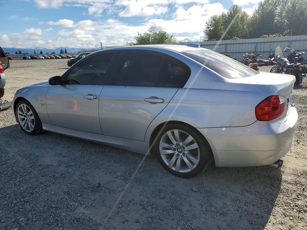2006 Bmw 325 I Silver vin: WBAVB135X6KX66244