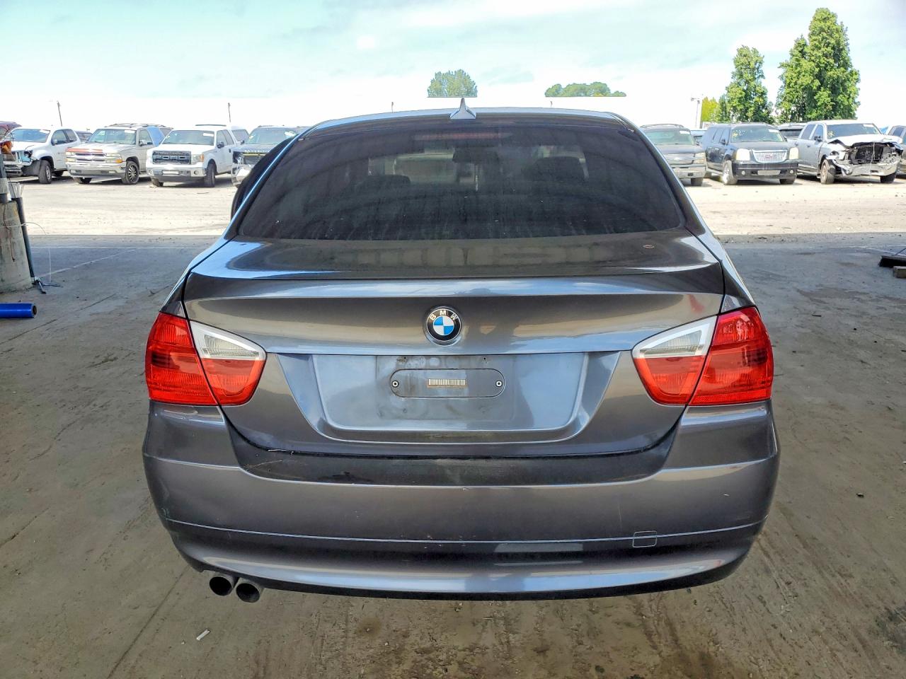 2006 Bmw 325 I Gray vin: WBAVB135X6PT16645