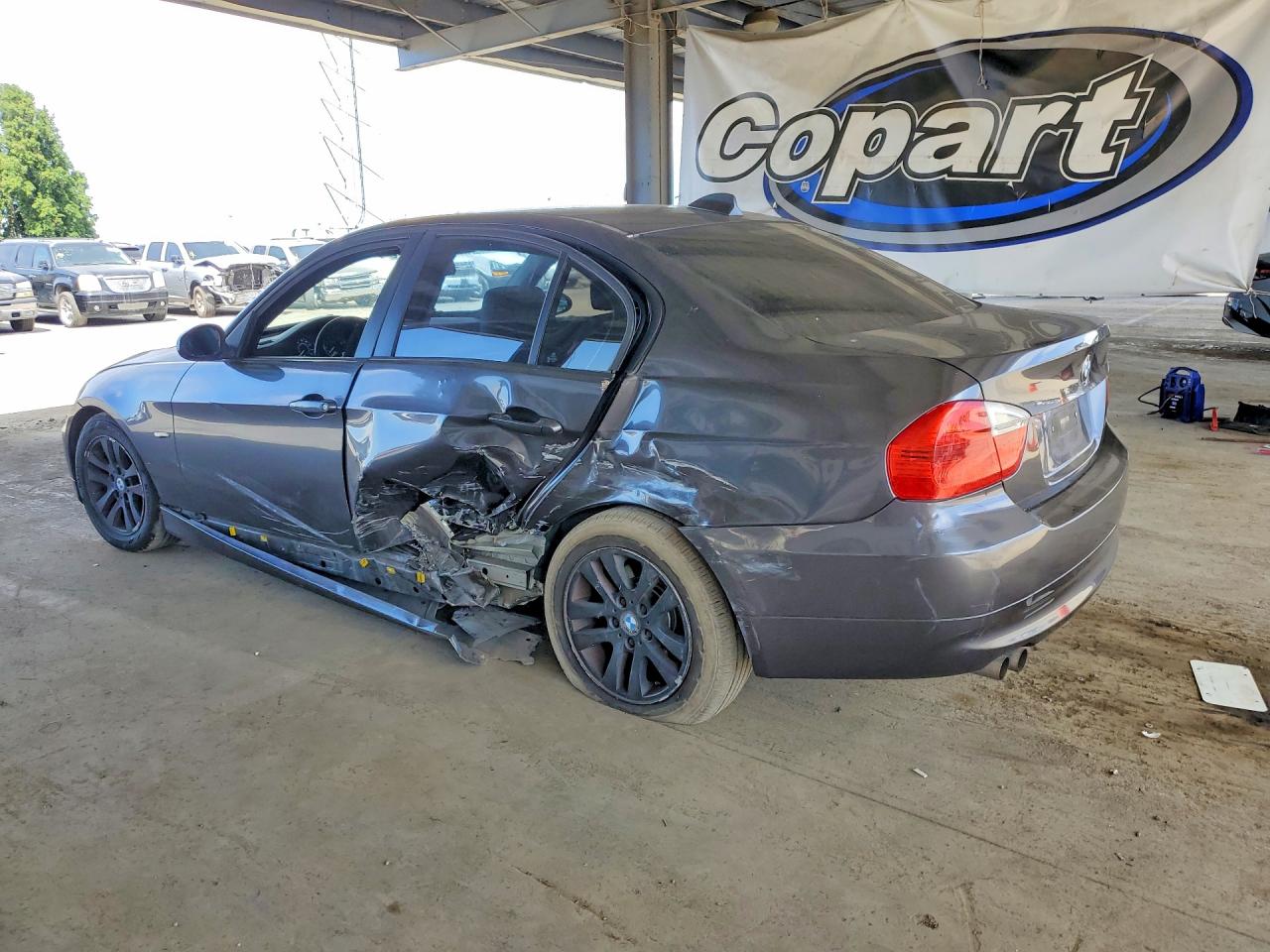 2006 Bmw 325 I Gray vin: WBAVB135X6PT16645