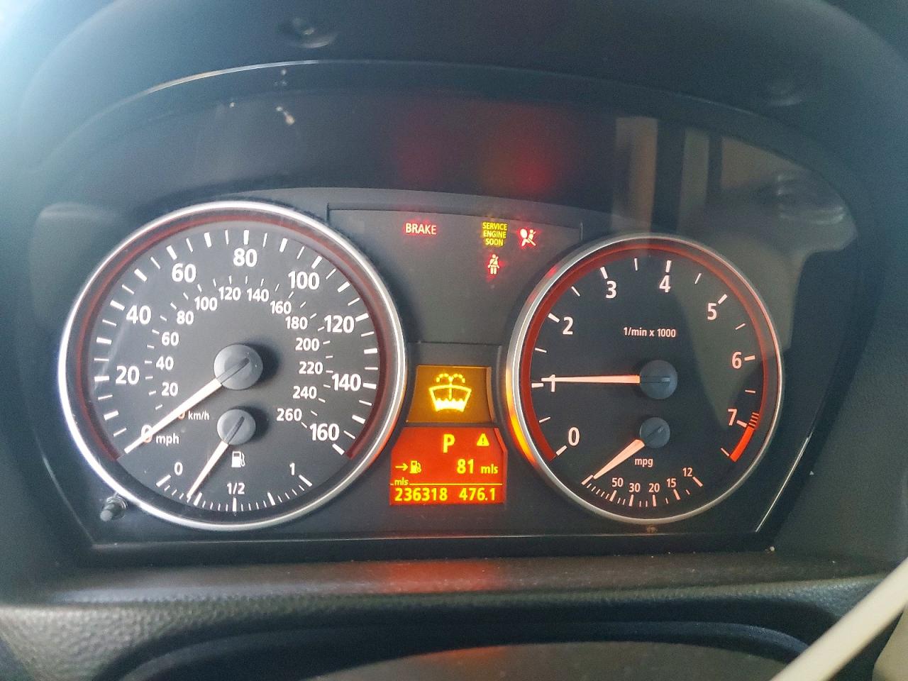 2006 Bmw 325 I Gray vin: WBAVB135X6PT16645