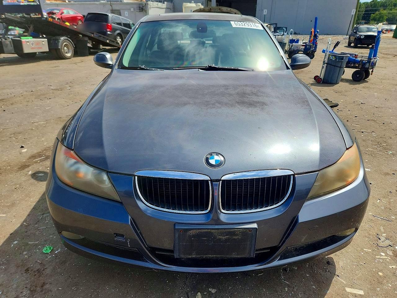 2006 Bmw 325 I Gray vin: WBAVB135X6PT26351
