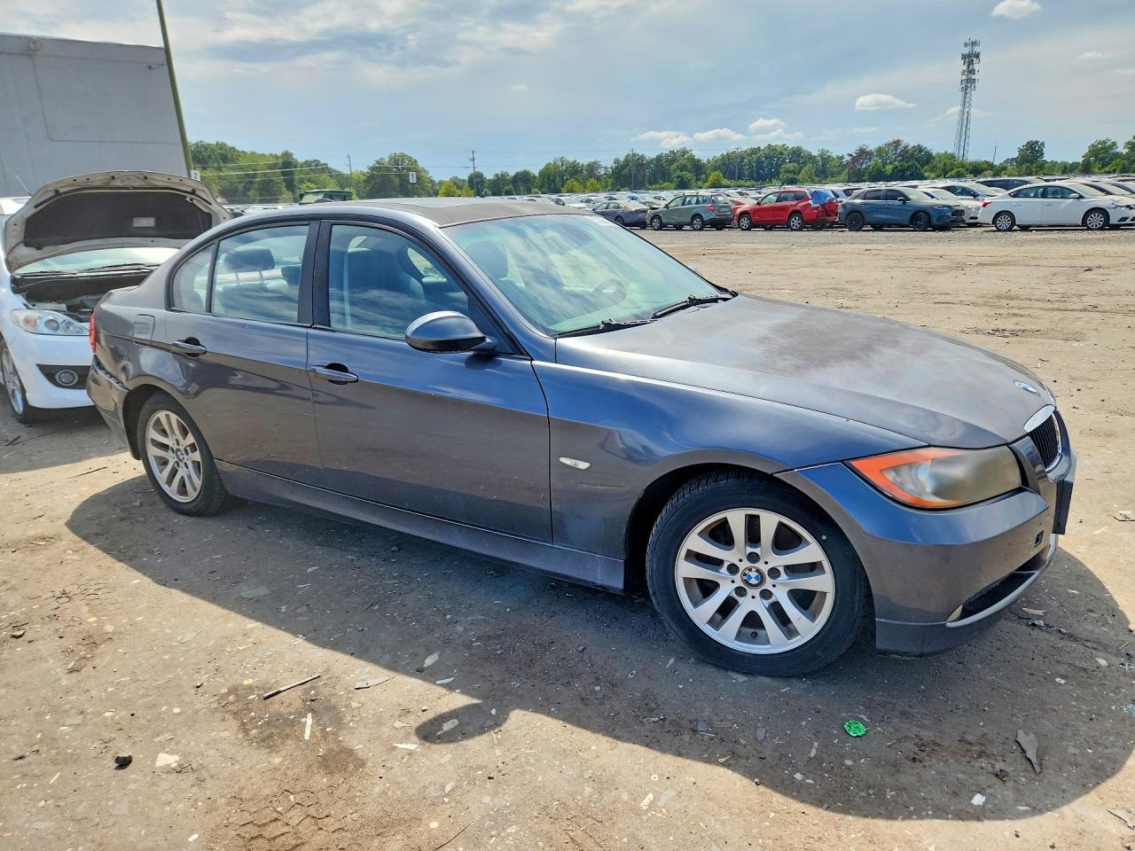 2006 Bmw 325 I Gray vin: WBAVB135X6PT26351