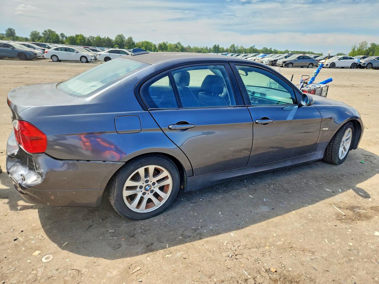 2006 Bmw 325 I Gray vin: WBAVB135X6PT26351