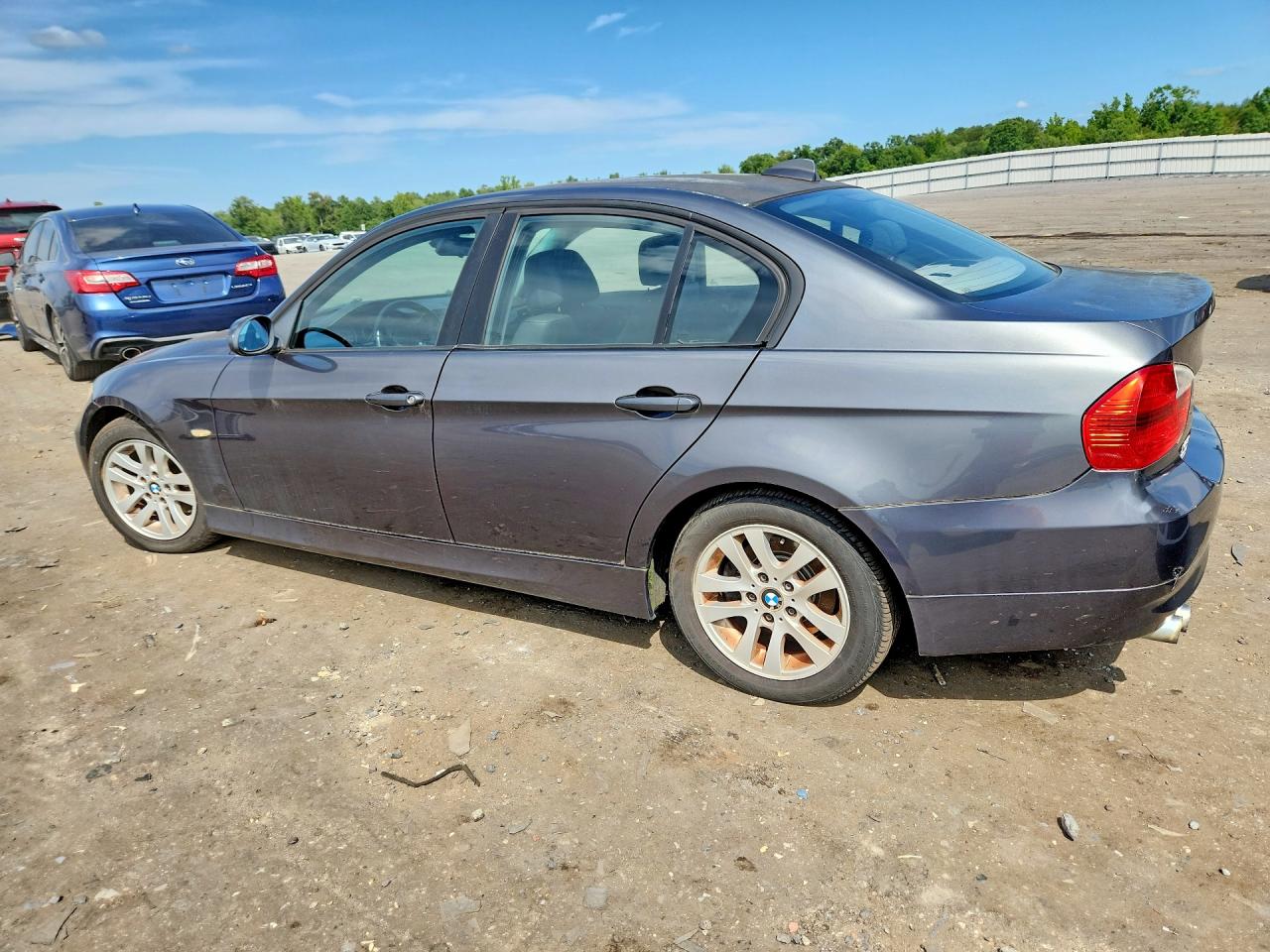 2006 Bmw 325 I Gray vin: WBAVB135X6PT26351