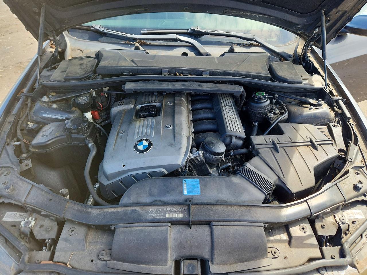 2006 Bmw 325 I Gray vin: WBAVB135X6PT26351