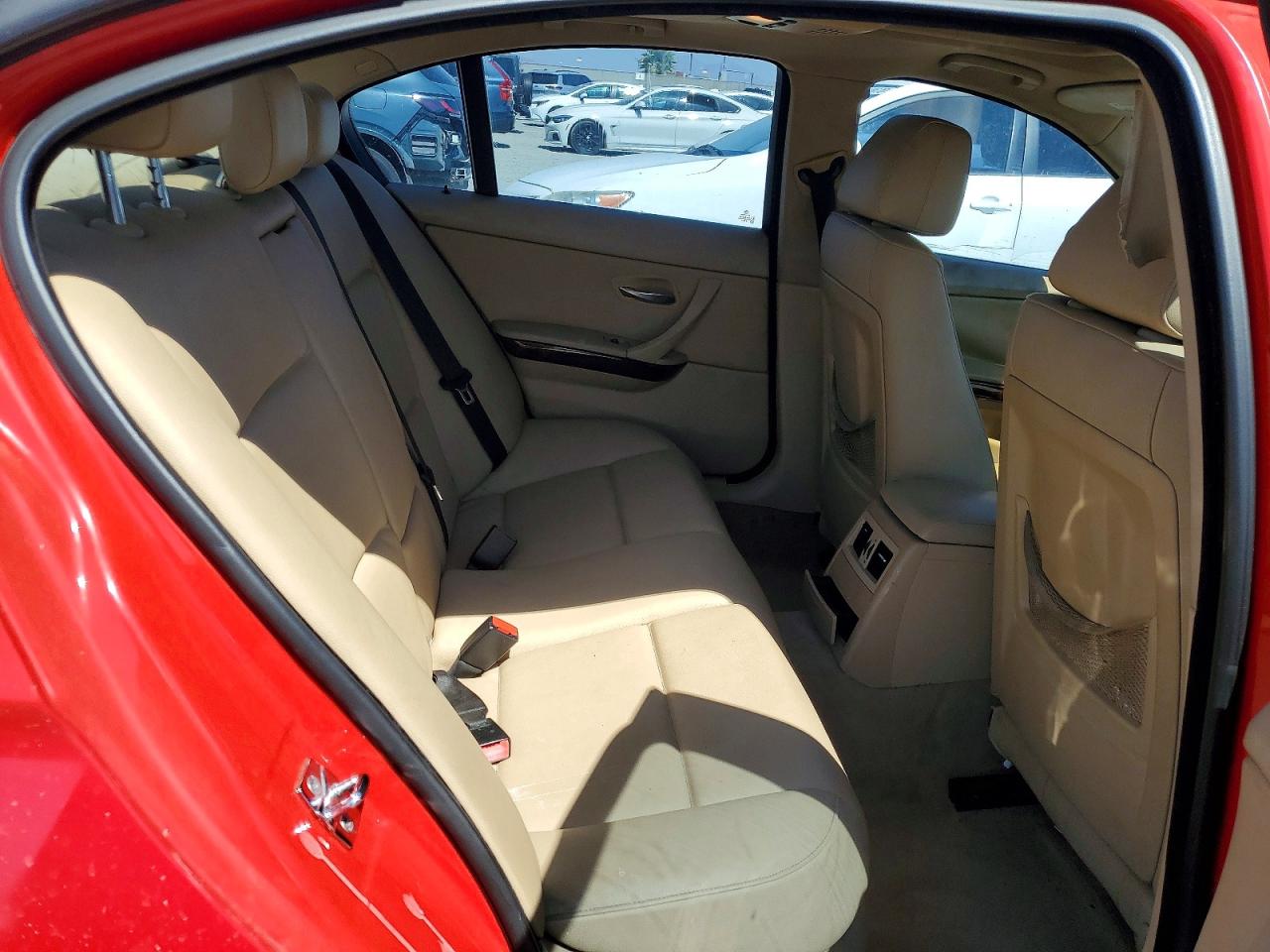 2006 Bmw 325 I Automatic Red vin: WBAVB17516NK34714
