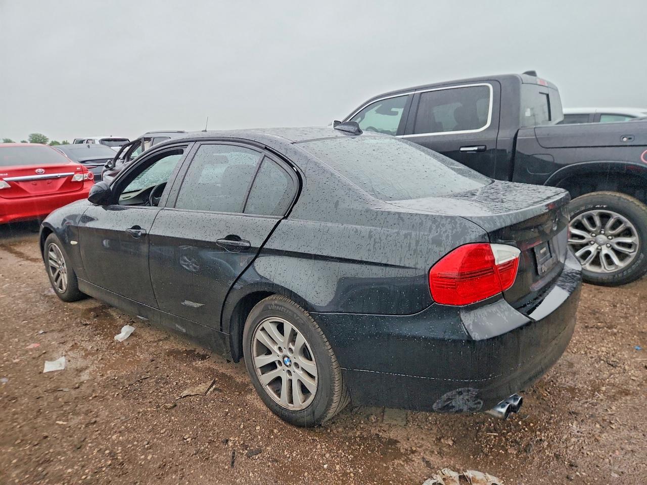 2006 Bmw 325 I Automatic Black vin: WBAVB17526NK33572