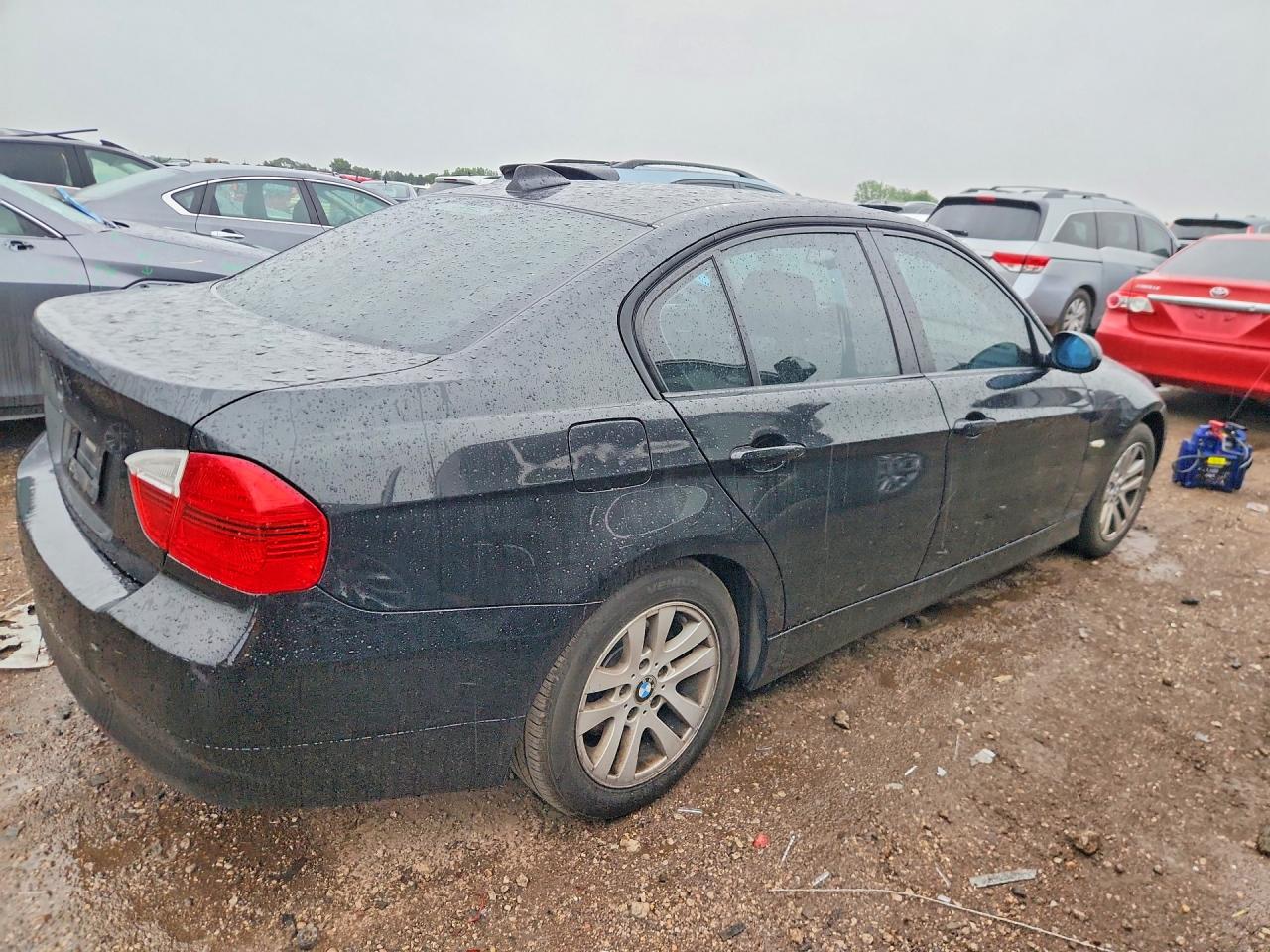 2006 Bmw 325 I Automatic Black vin: WBAVB17526NK33572