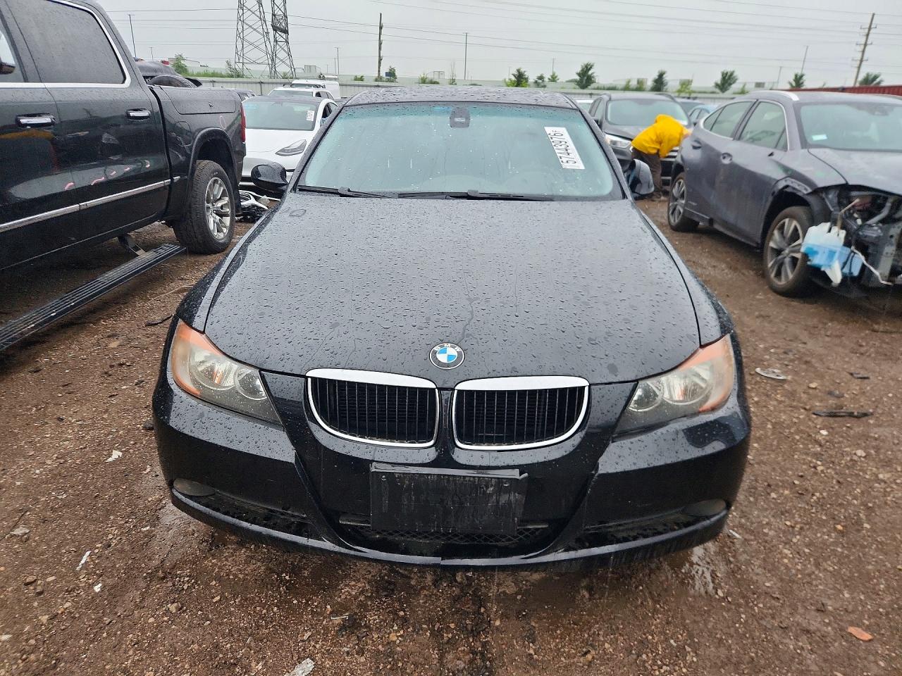 2006 Bmw 325 I Automatic Black vin: WBAVB17526NK33572