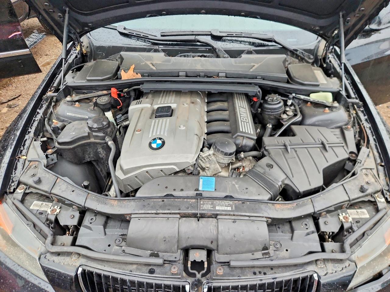 2006 Bmw 325 I Automatic Black vin: WBAVB17526NK33572