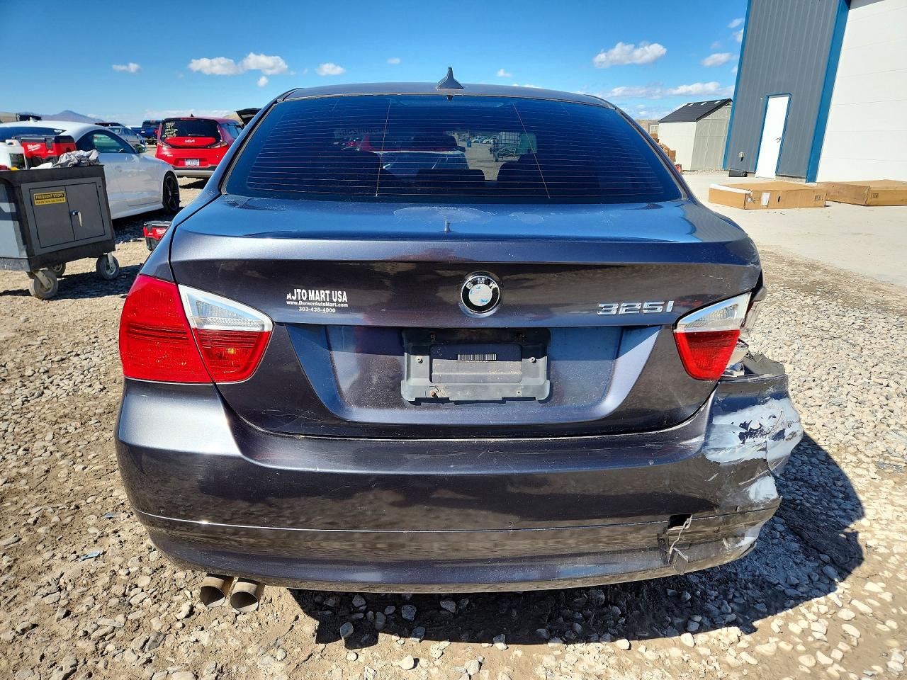 2006 Bmw 325 I Automatic Gray vin: WBAVB17526NK38884