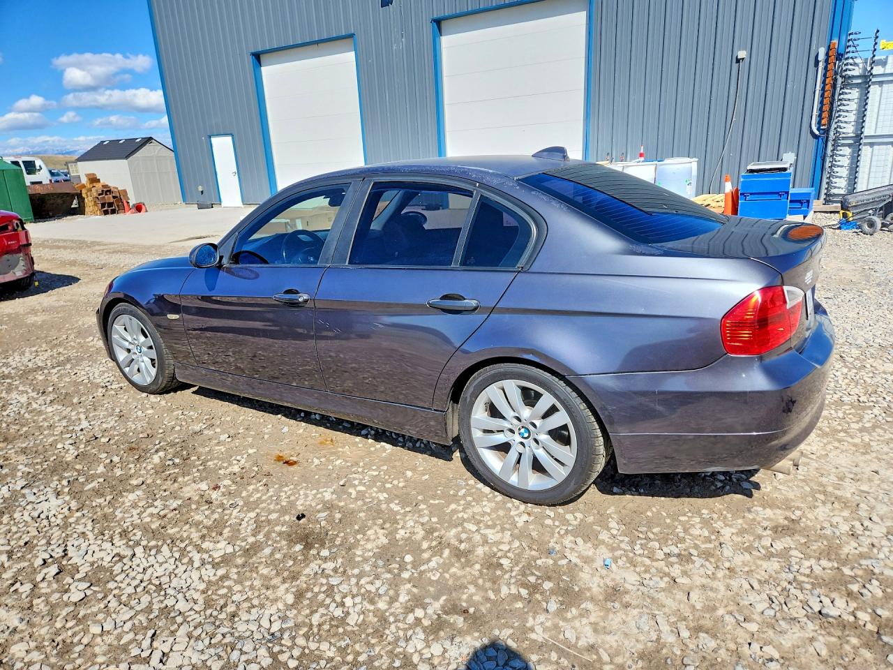 2006 Bmw 325 I Automatic Gray vin: WBAVB17526NK38884