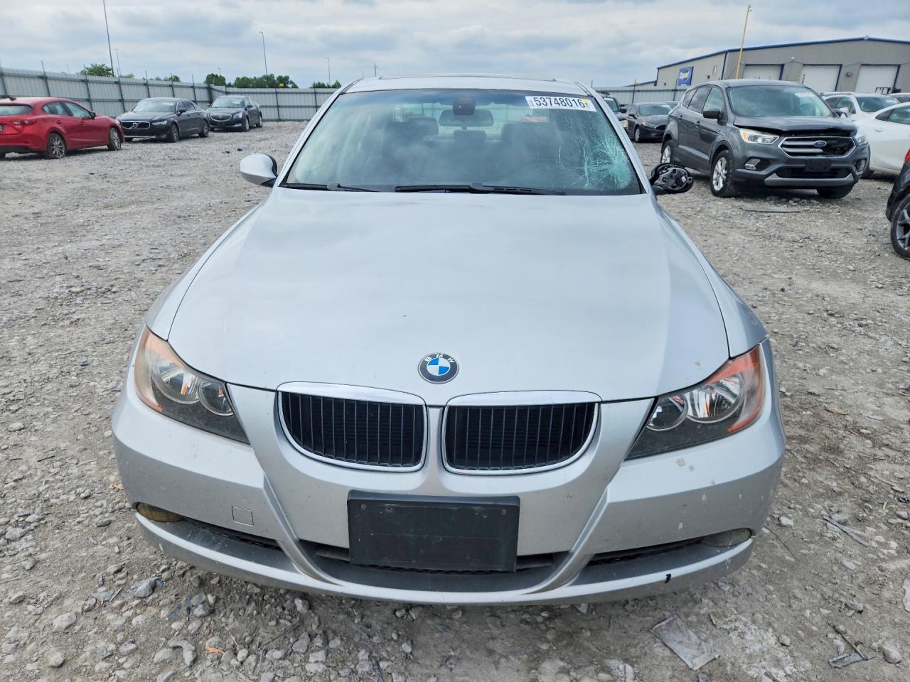 2006 Bmw 325 I Automatic Silver vin: WBAVB17536NK36626