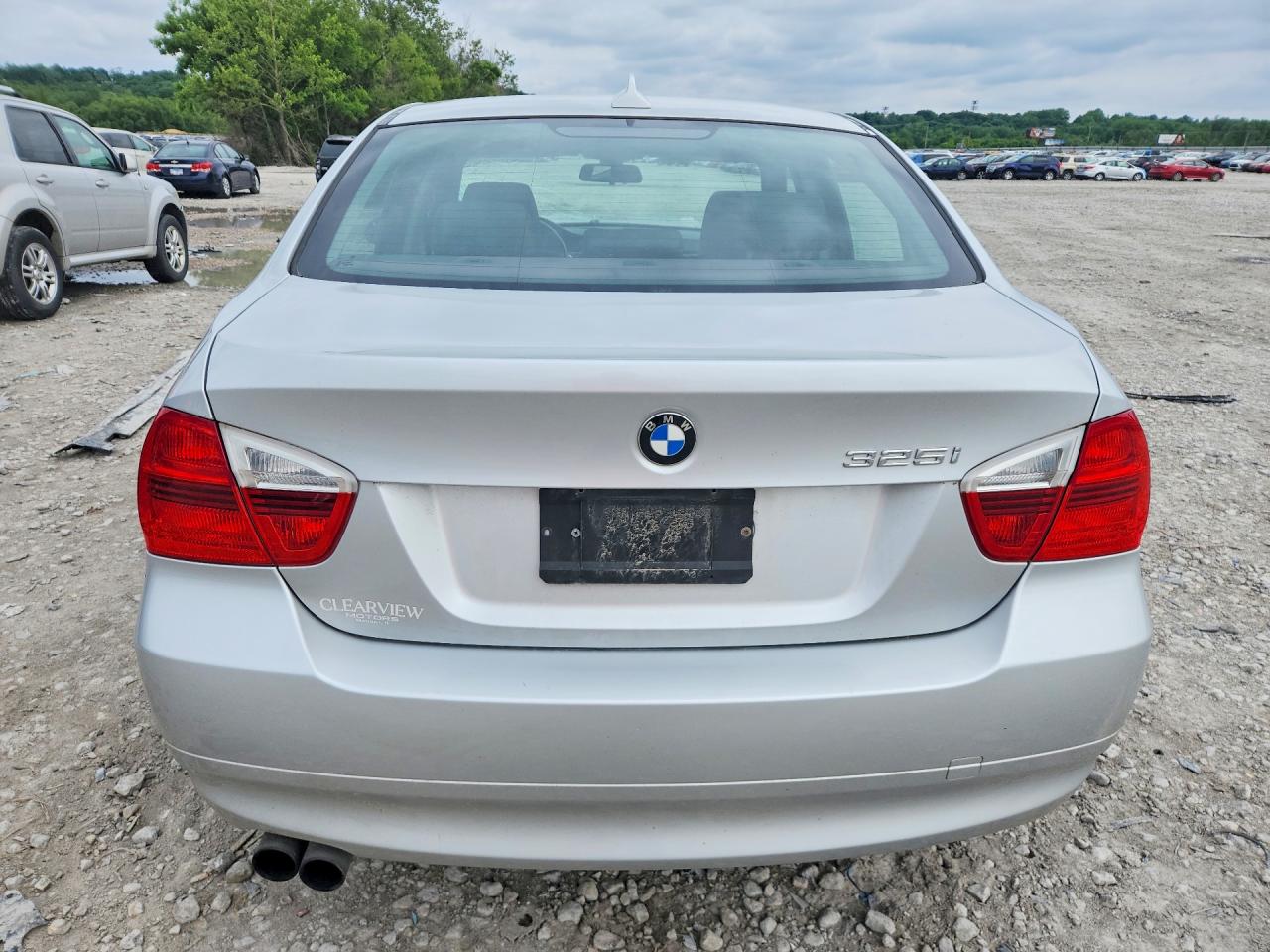 2006 Bmw 325 I Automatic Silver vin: WBAVB17536NK36626